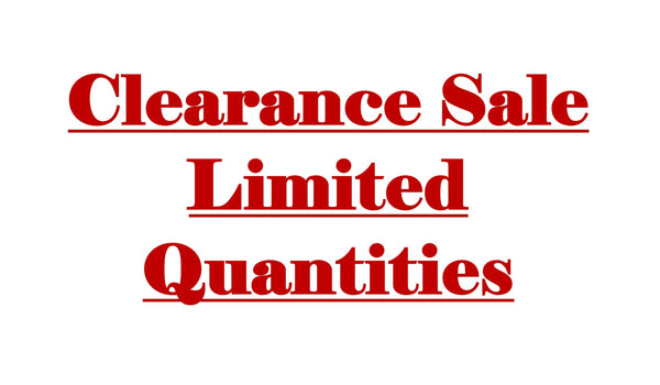 Clearance Items